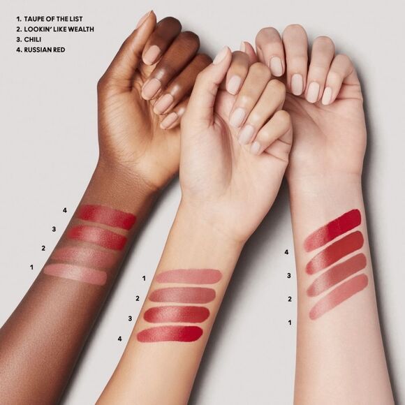 MAC Limited Edition Lipstick - Lookin Like Wealth (Matte Midtone Yellow Brown) - Picture 9 of 14